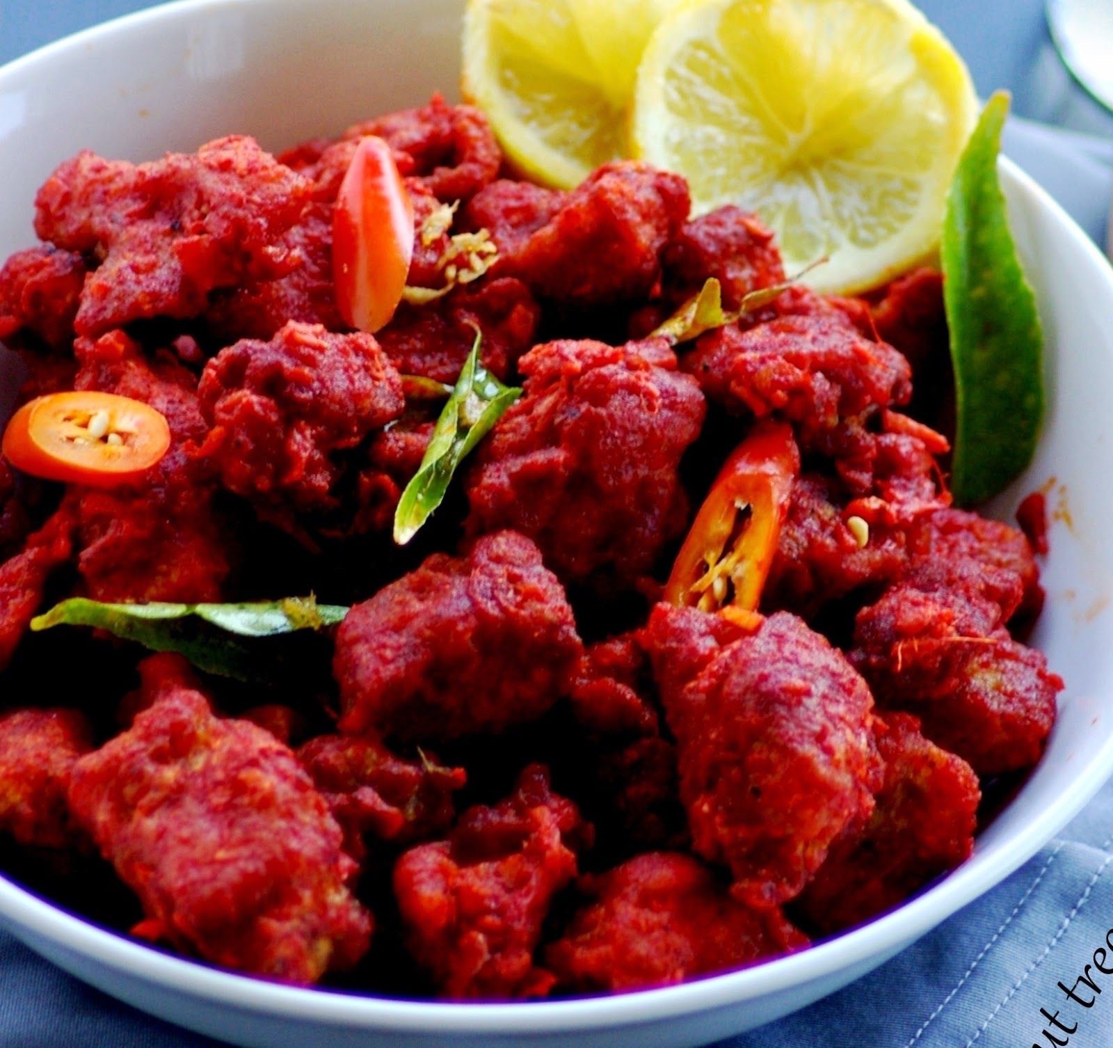  Spicy Chicken 65 in Nyra - Hyderabad NYRA Nyra  Preerzadiguda Road   ParvathapurLANDMARK Near Masjid