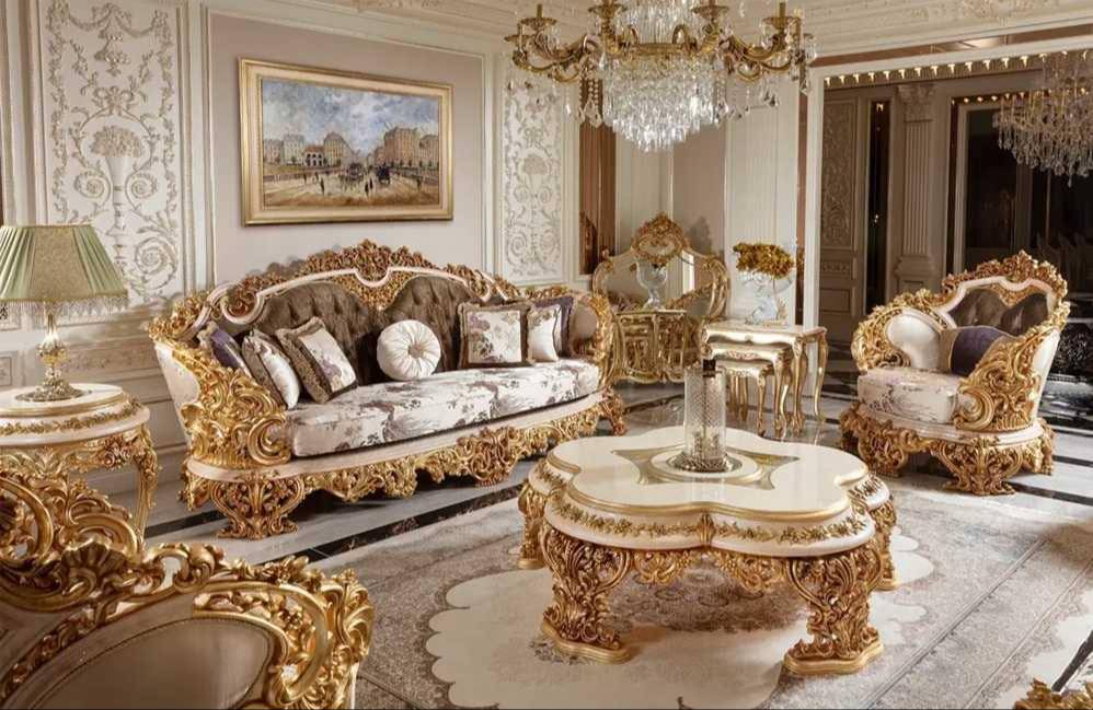 AMJAD HANDICRAFT - Luxurious Victorian Sofa Set in Saharanpur in SAHARANPUR