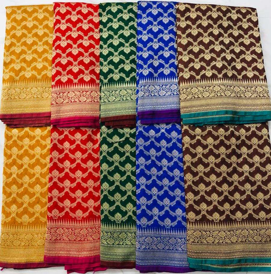 MOHD TAUSEEF - Art Fabric Katan Silk Sarees in Varanasi in VARANASI