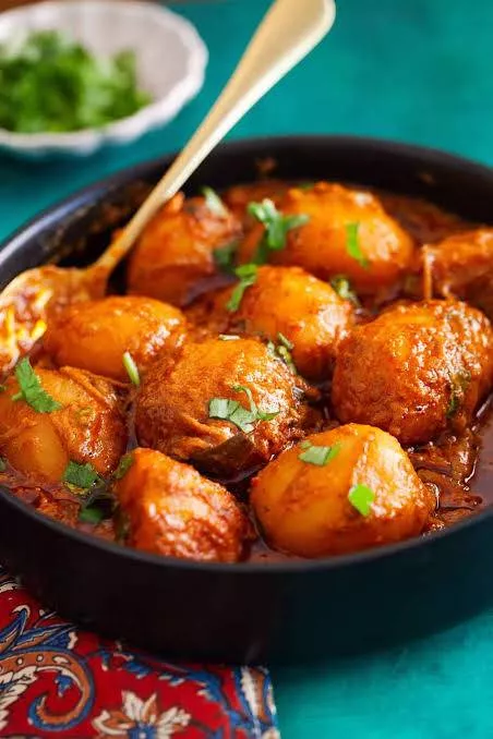 The Brine - Indian Street Food: Aloo Dum in PYNURSLA in PYNURSLA