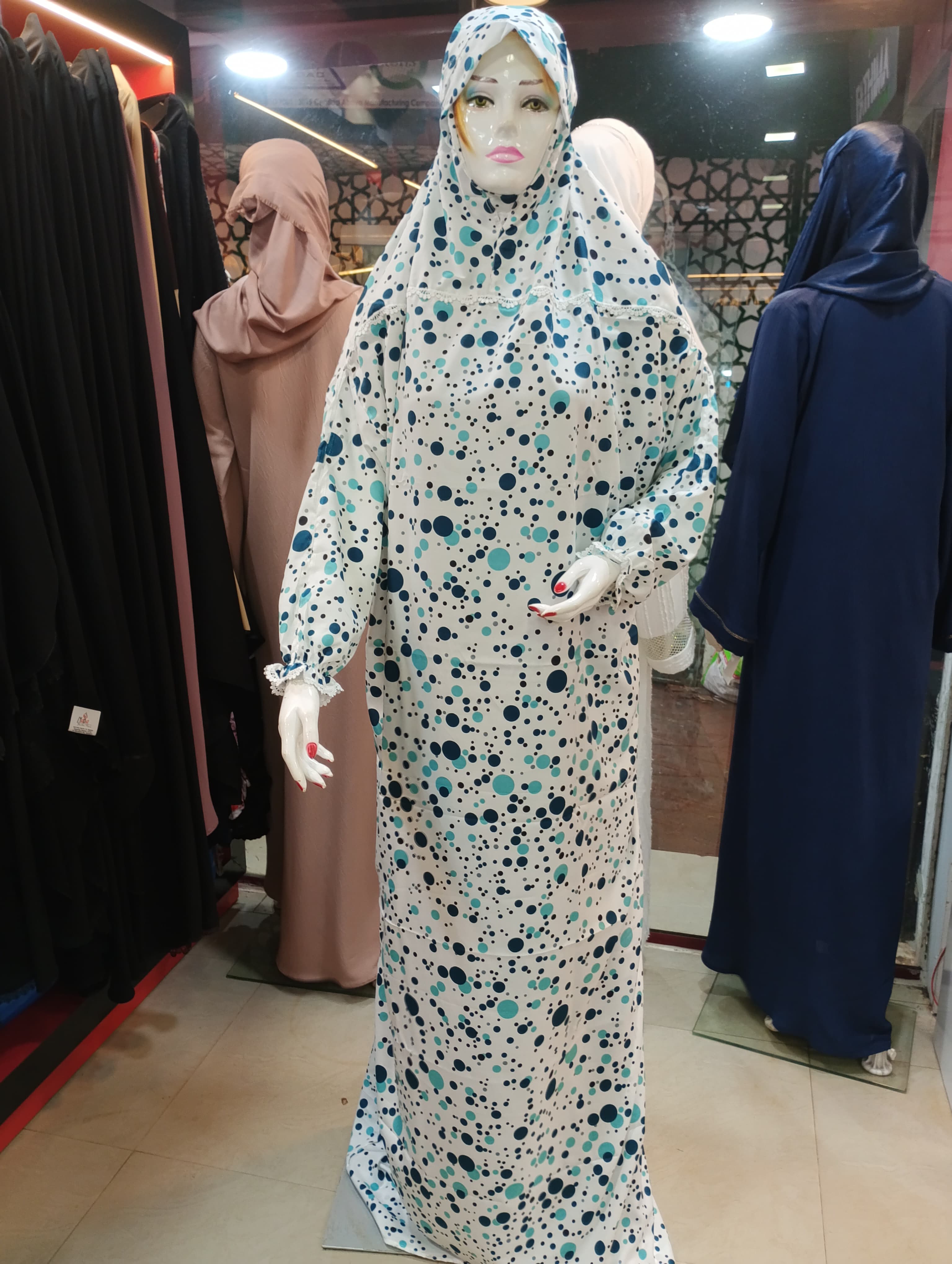  Premium Crepe Soft Printed Namaz Dress Mangalore NADA BURKHA HOUSE Shop No. 105, Kunil Centre, High Street Centre, Bhavathi, Hampankatta, Mangaluru, Karnataka 575001