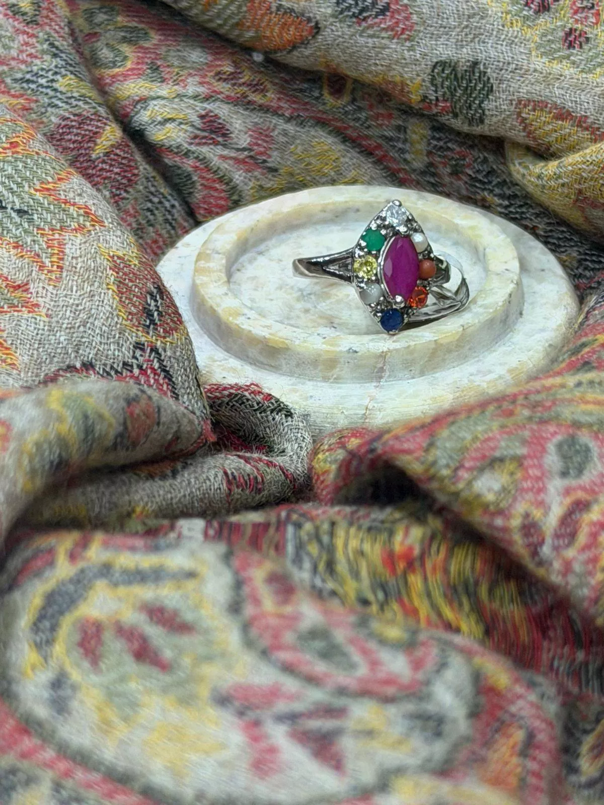  Navratran Silver Ring in Bangalore CAVERY COTTAGE EMPORIUM 3 Whitefield Main Road Anugrah Complex, Hoodi Village Next To ICICI Bank, Bengaluru, Karnataka, 560048