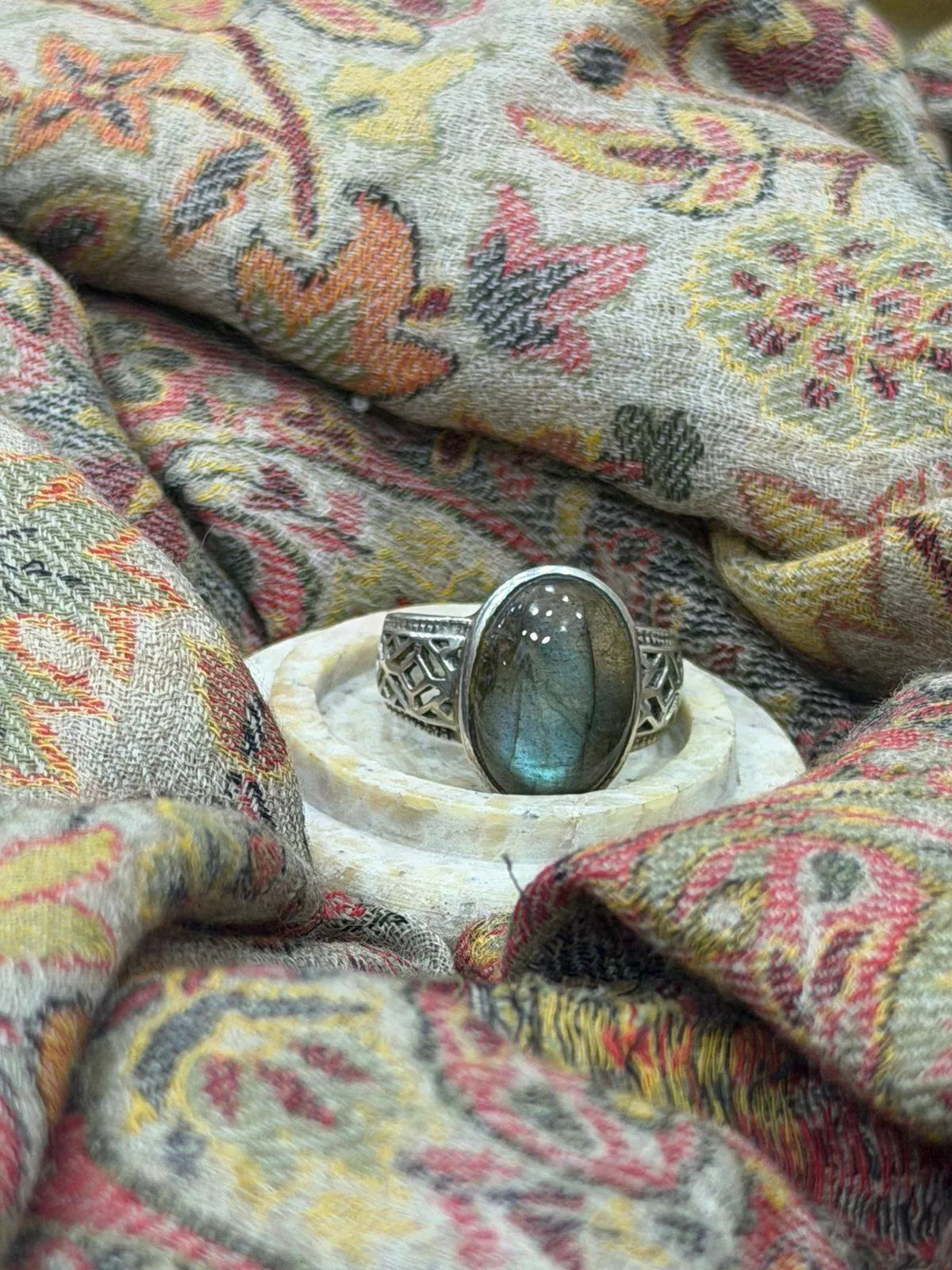  Jewelry/Unisex Labrorite Silver Ring in Bangalore CAVERY COTTAGE EMPORIUM 3 Whitefield Main Road Anugrah Complex, Hoodi Village Next To ICICI Bank, Bengaluru, Karnataka, 560048