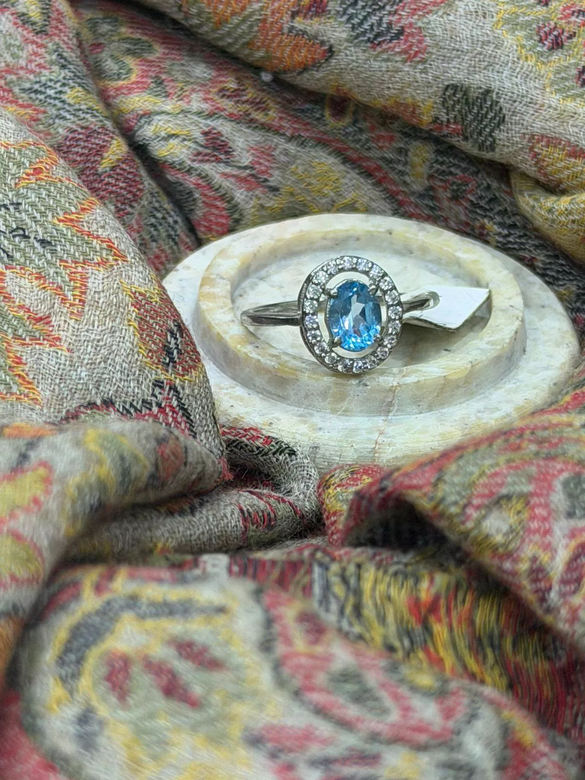  Jewelry/Blue Topaz Ring in Bengaluru CAVERY COTTAGE EMPORIUM 3 Whitefield Main Road Anugrah Complex, Hoodi Village Next To ICICI Bank, Bengaluru, Karnataka, 560048