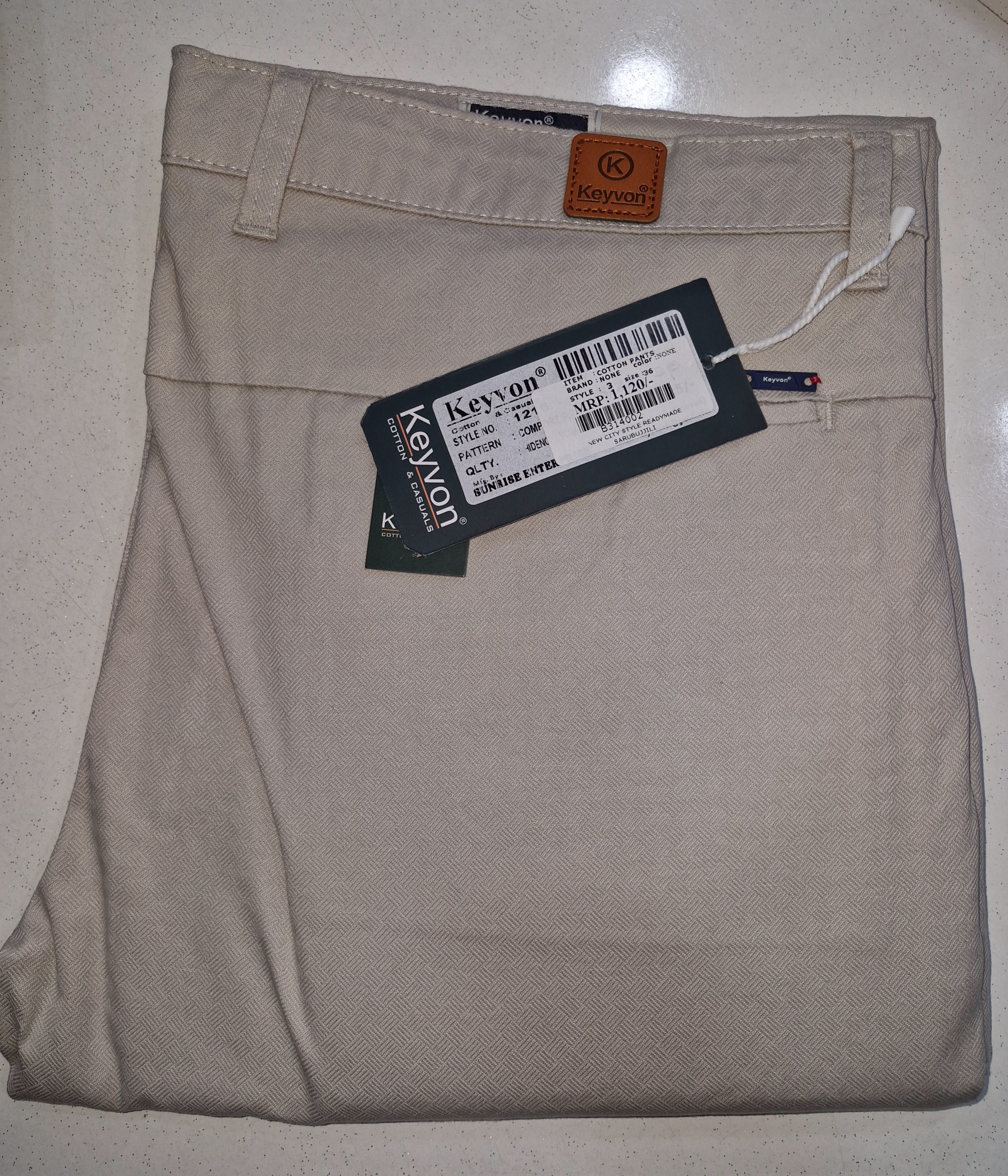 BADRI TATINAIDU - Premium Cotton Pant All-Day Comfort Fit in Srikakulam