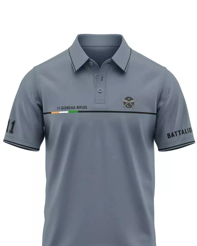 NEW SRINIVAS FASHION WORLD - 11 Gorkha Rifles Polo T-Shirt in Palwancha in PALWANCHA