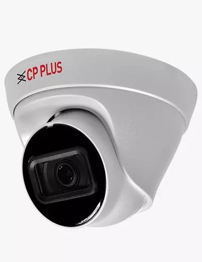 High-resolution CP Plus Dome Security Camera designed for indoor and outdoor surveillance in Nashik, featuring a durable dome
