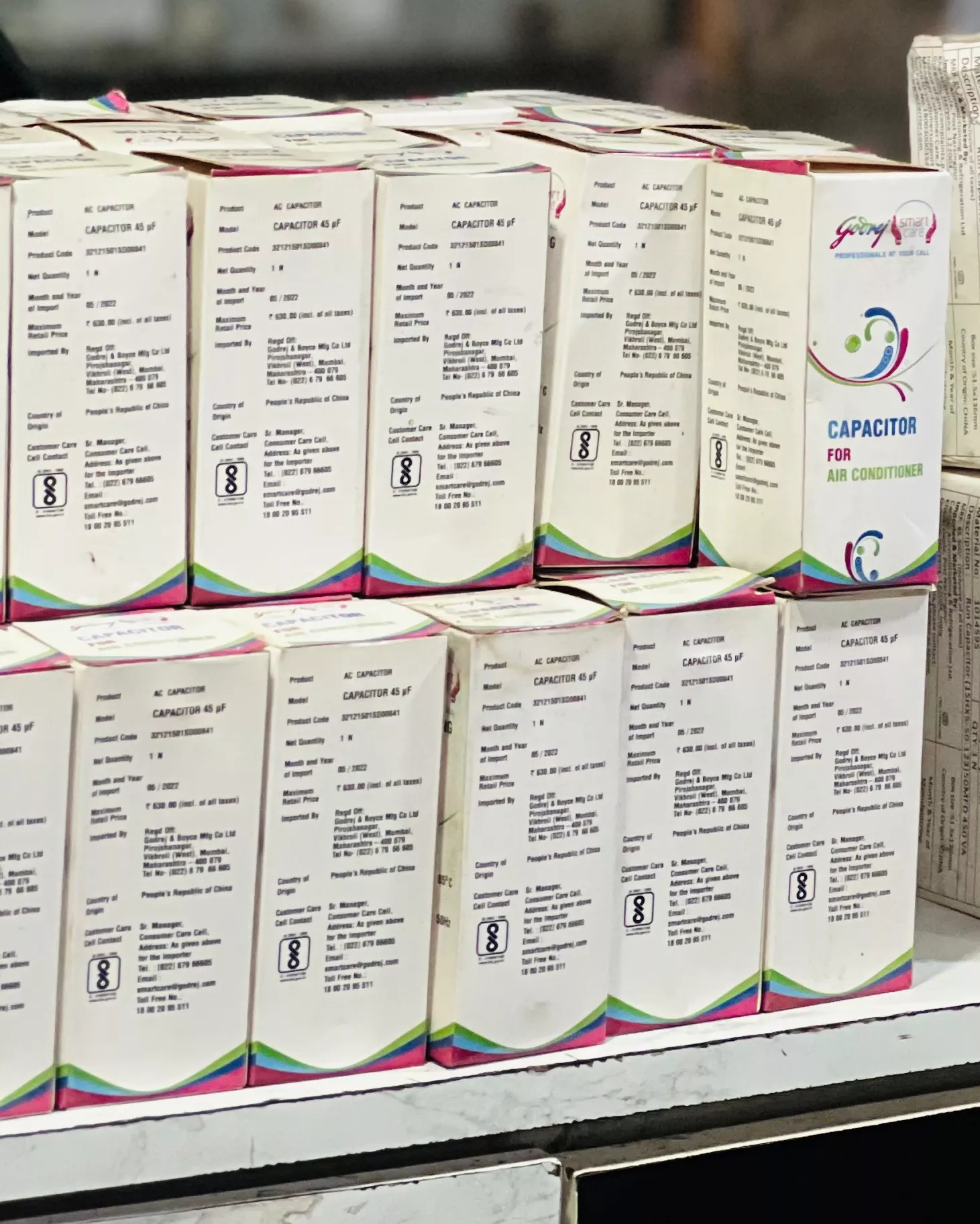 MEERA REFRIGERATION AND ELECTRONICS - Godrej Capacitor in Betul - Enhances AC Performance in BETUL