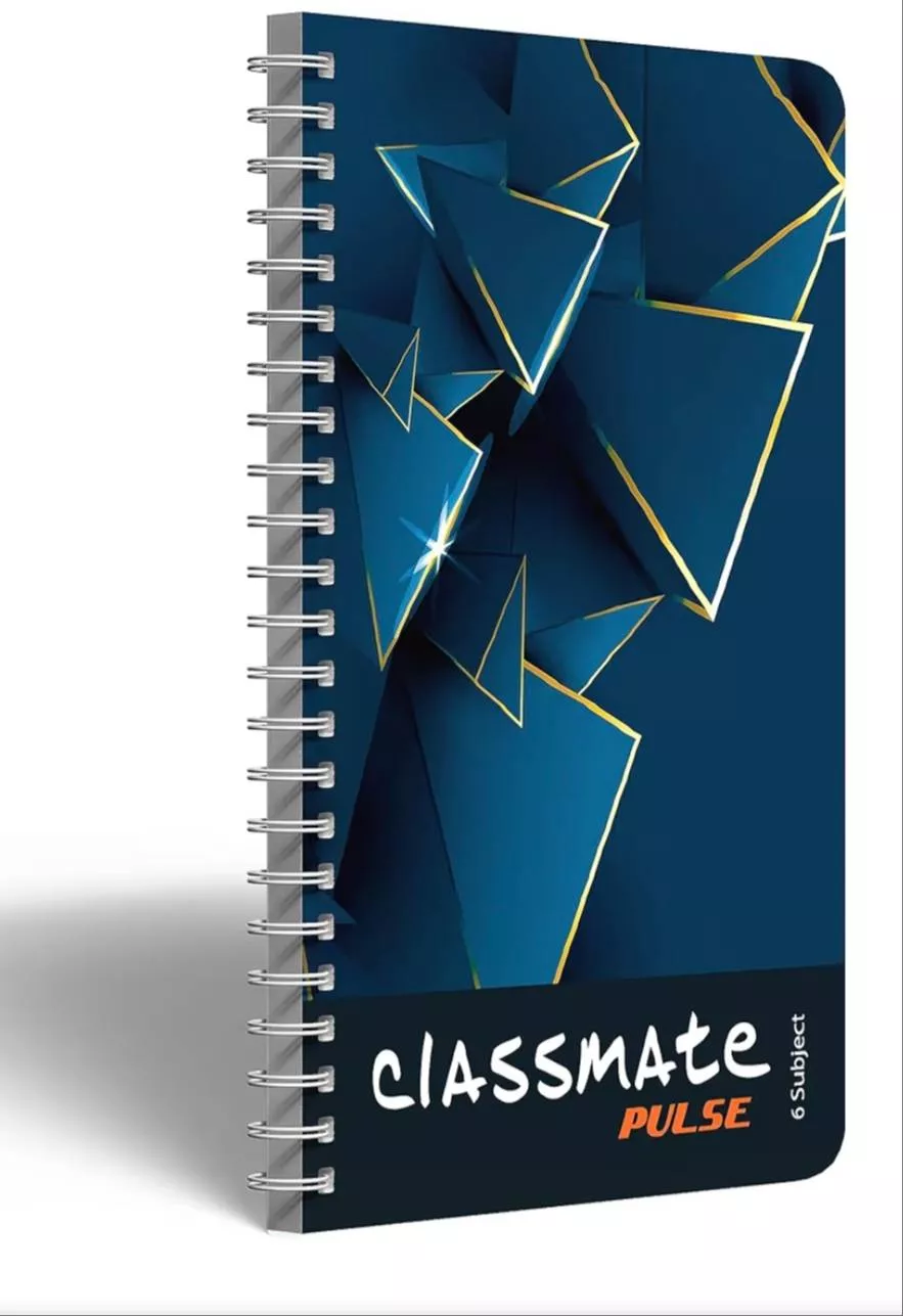 Classmate Pulse Notebook in Kapurthala with a convenient 6-subject design, showcasing colorful covers and smooth pages for ef