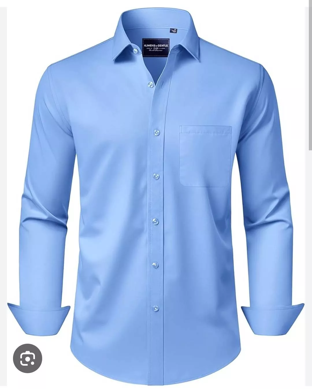 YARRA VASANTHA RAO - Men's Classic Light Blue Formal Shirt in Palwancha in PALWANCHA