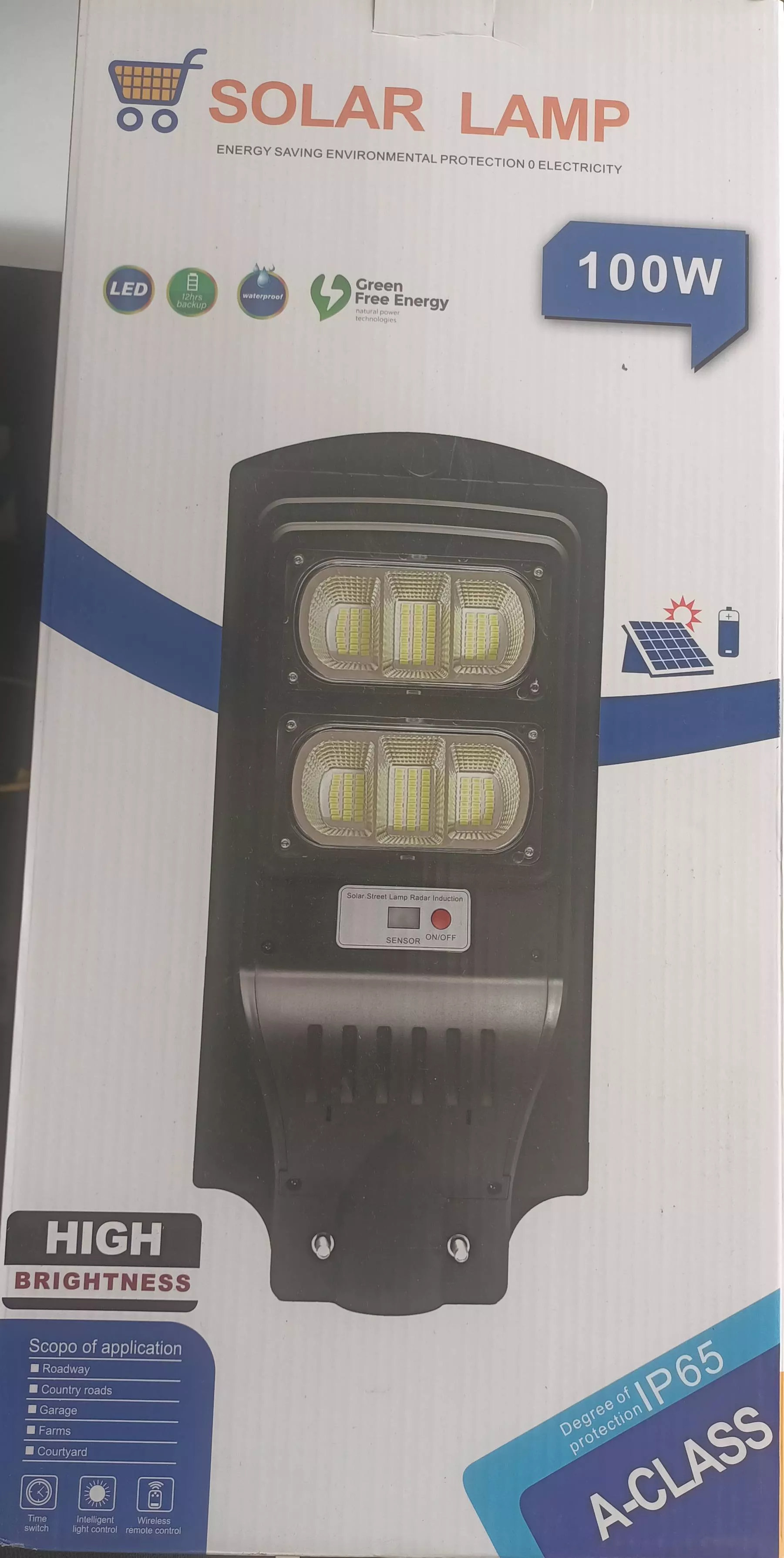 SINGH SOLAR ENERGY - Co Singh Solar Energy 100W Street Lamp Bhangala in BHANGALA
