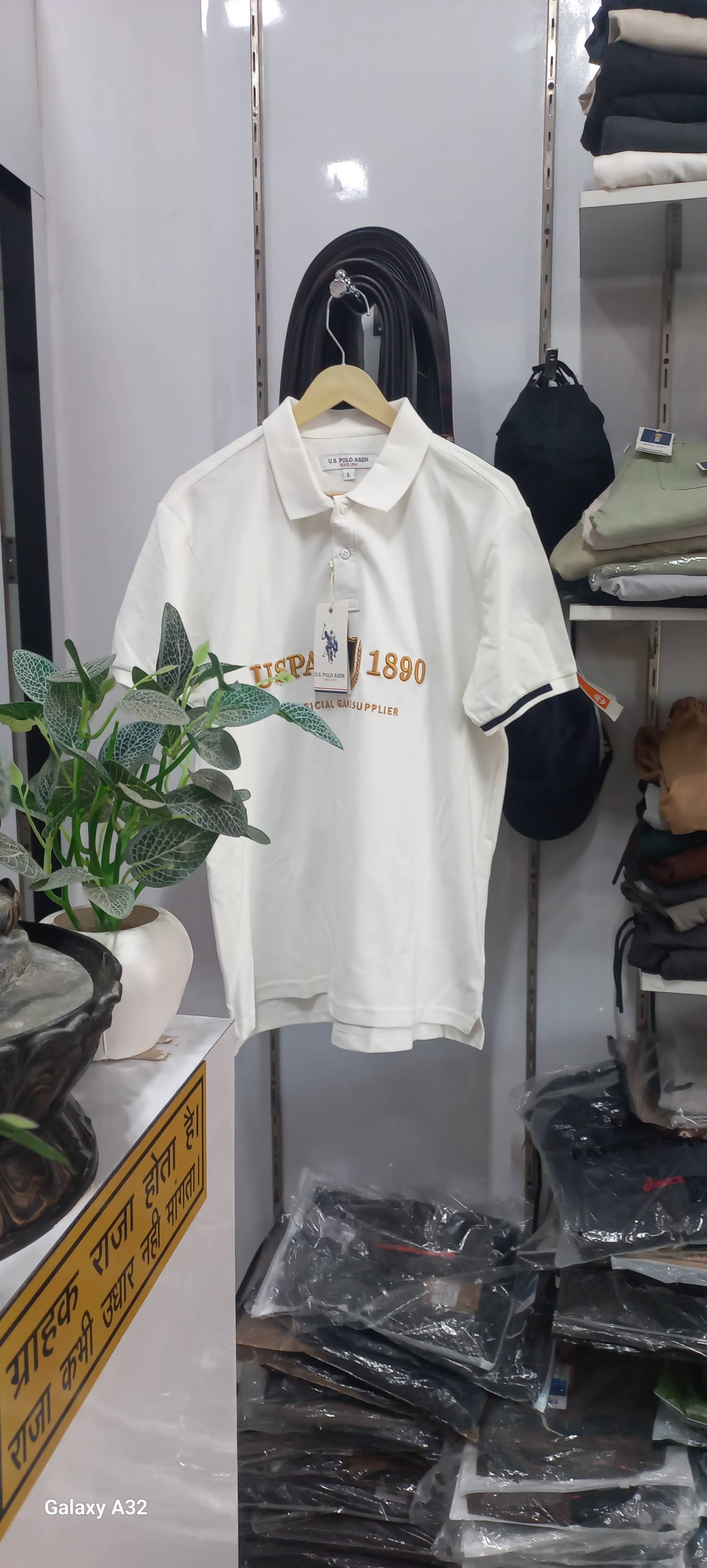  U.S. Polo Assn. Men's Polo T RAVI KUMAR MULTI BRAND HUB  CHAINPURA  MAHMADPUR ROAD NEAR BY GOMATI FARM HOUSE