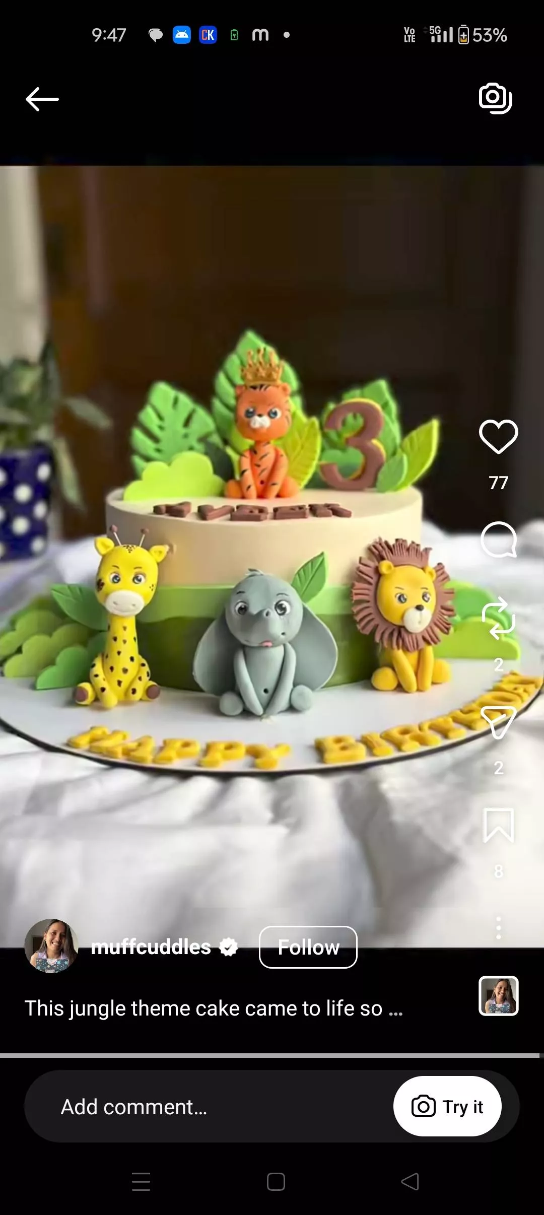 EVERGREEN AGRO - Monginis Chocolate Jungle Friends Cake in Mirganj in MIRGANJ
