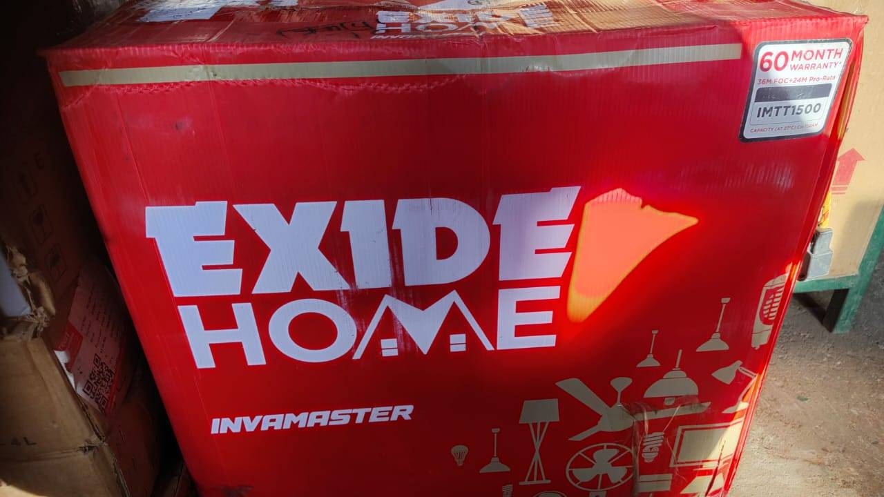 Exide Home Inverter Battery designed for reliable power backup in Gondia, featuring robust construction and a long warranty.