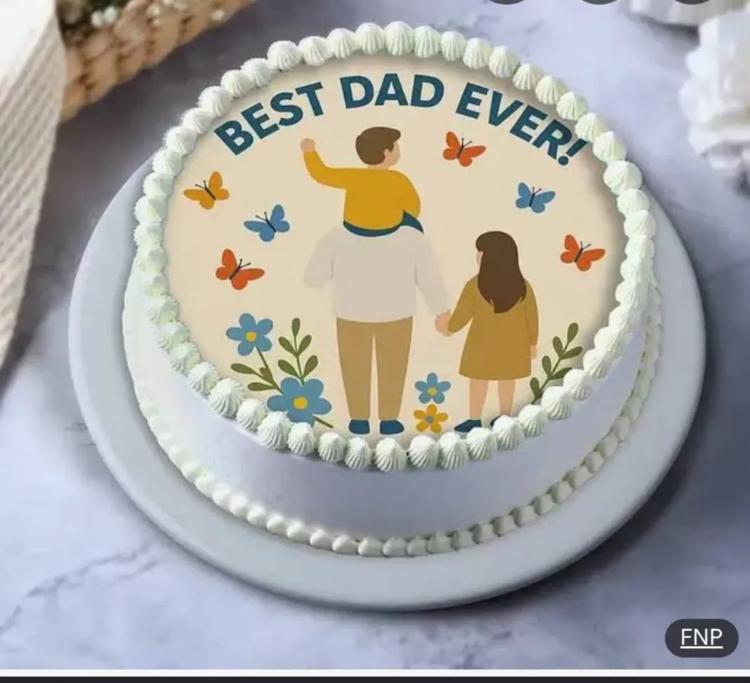 EVERGREEN AGRO - Monginis Chocolate Cake in Mirganj: Best Dad Ever in MIRGANJ