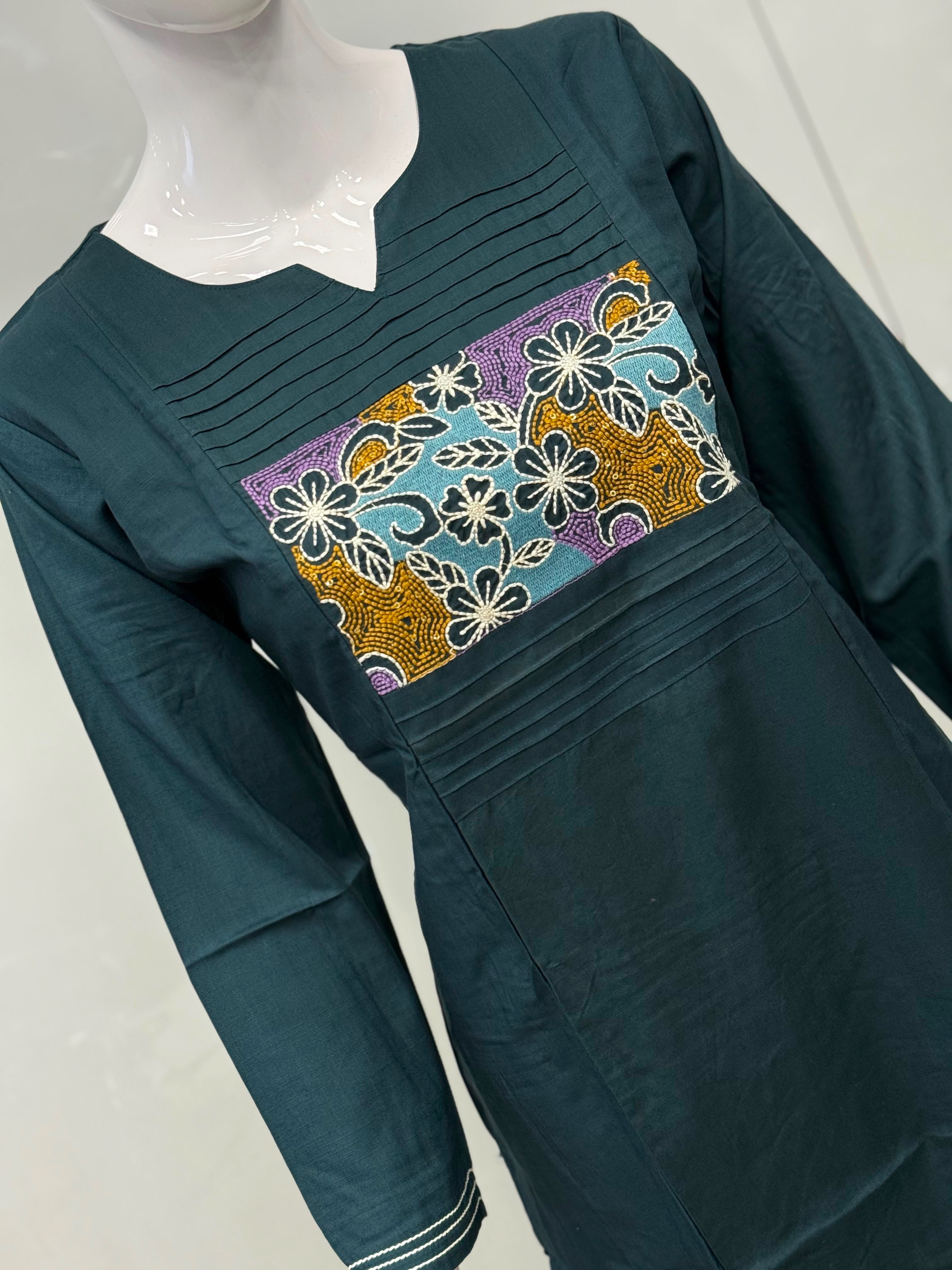 HONEY CLOTHING - Slub Rayon Cordset in Chickpet: Casual & Office Wear in SIRA