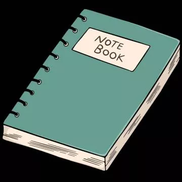 High-quality notebook designed for writing tasks, featuring smooth pages and a durable cover, Notebook in Khammam Good for Wr