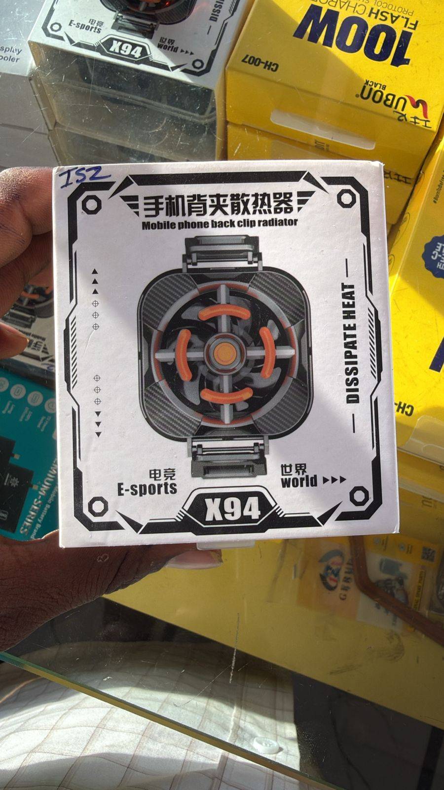 FRIENDS MOBILE - X94 Mobile Phone Back Clip Radiator in Bidri in MUDAL TITTA