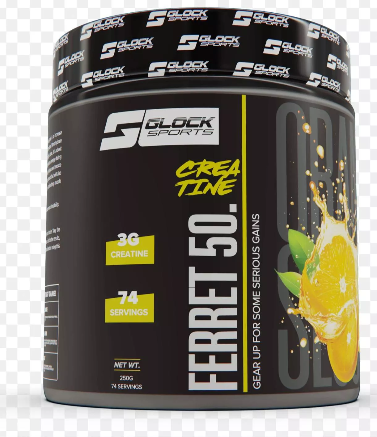  Glock Sports Ferret 50 Creatine in Gurugram | RS ENTERPRISES RS ENTERPRISES FIRST FLOOR SHOP NO 101 GREEN PLAZA MAIN PATUDI ROAD OPPOSITE SAMRAT SWEETS KADIPUR GURUGRAM LANDMARK Opposite Samrat Sweets