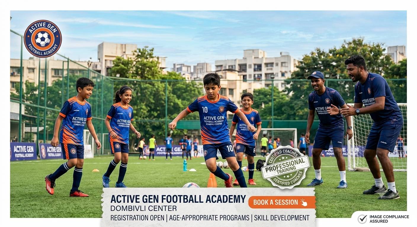 ACTIVE GEN SPORTS SOLUTIONS - Active Gen Football Academy in MUMBAI