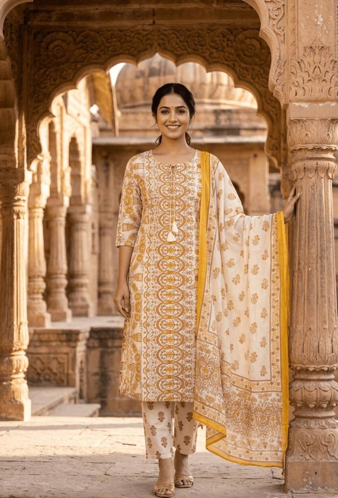 SK CLOTH HOUSE - Printed Kurta Set in NEW DELHI