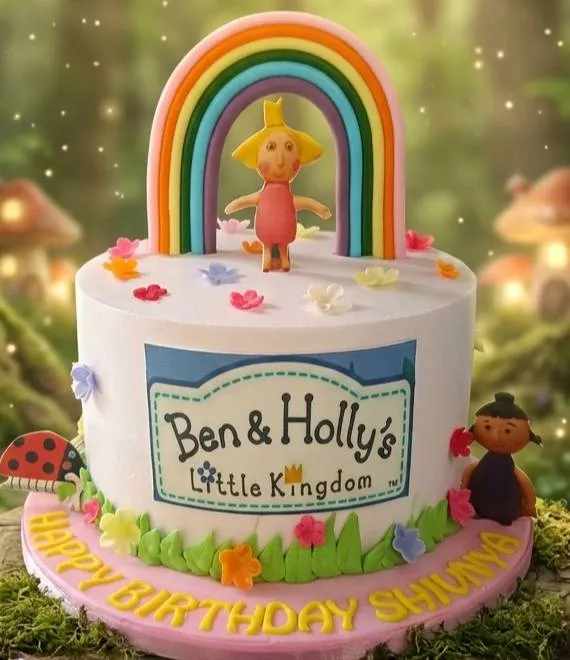 VARNIKA PATISSERIE - Ben & Holly's Birthday Cake in BANGALORE