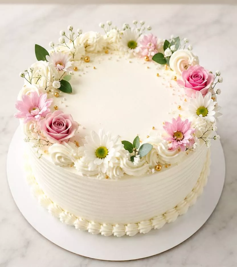 VARNIKA PATISSERIE - Vanilla Celebration Cake in BANGALORE
