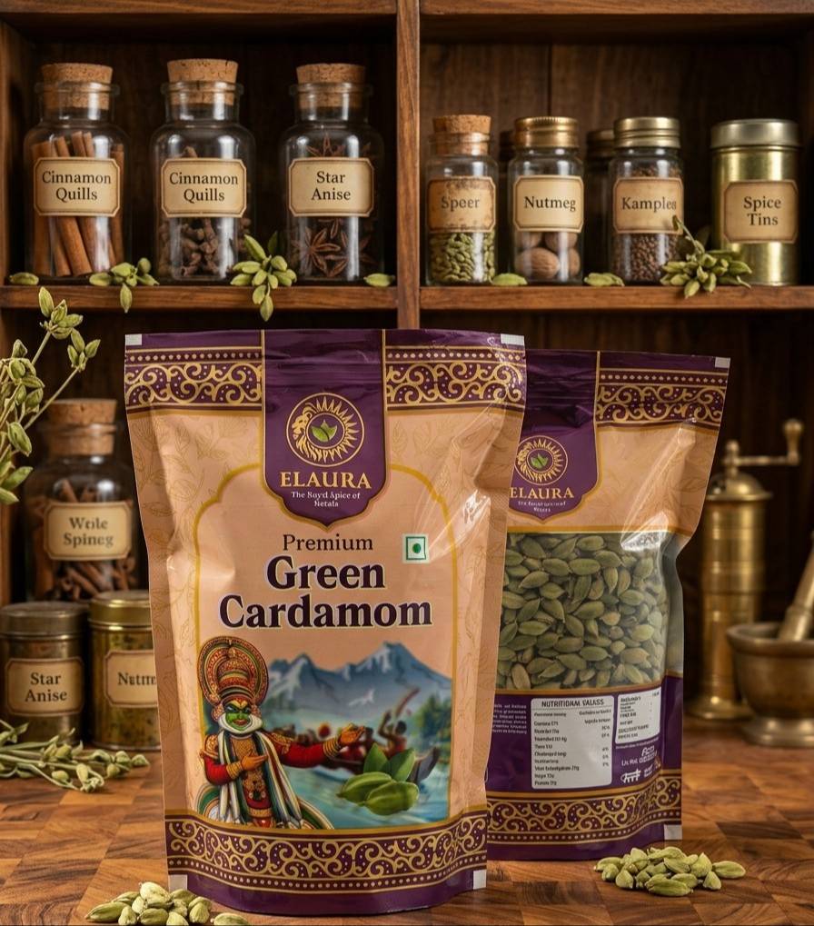 Premium Green Cardamom from KERALAM SPICES in Idukki, Kerala | aromatic spice