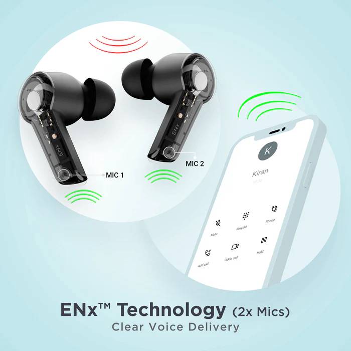 Airdopes 411ANC wireless earbuds showcasing sleek design and superior sound quality in Baripada.