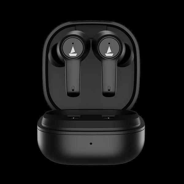 Airdopes 411ANC wireless earbuds showcasing sleek design and superior sound quality in Baripada. - Image 1