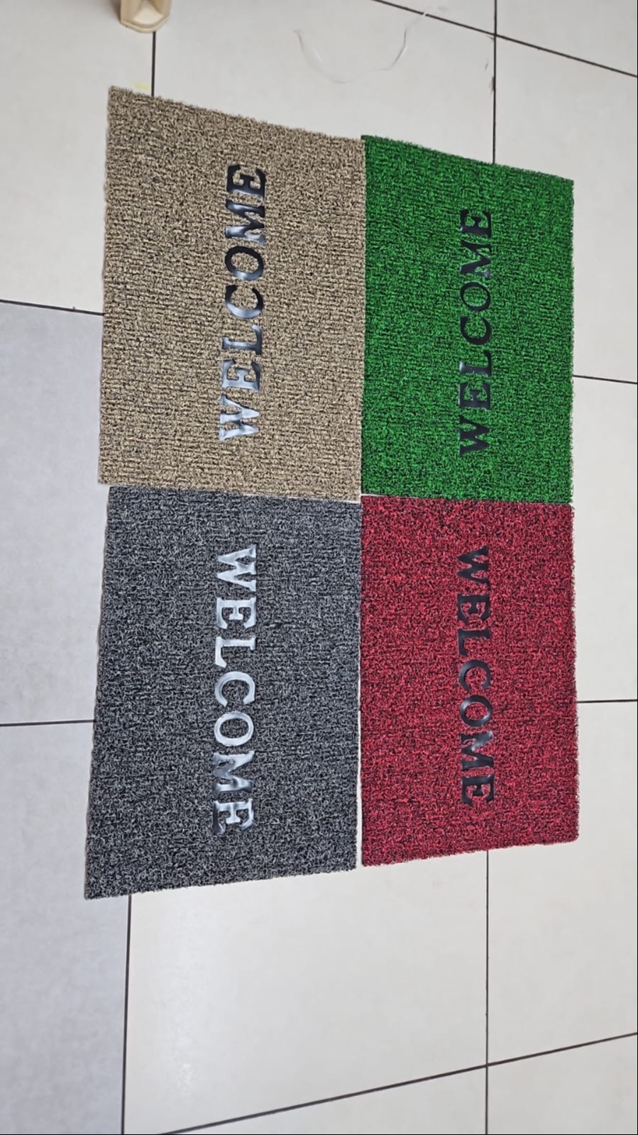 Antiskid Welcome Doormat designed for safety and cleanliness in Astha.
