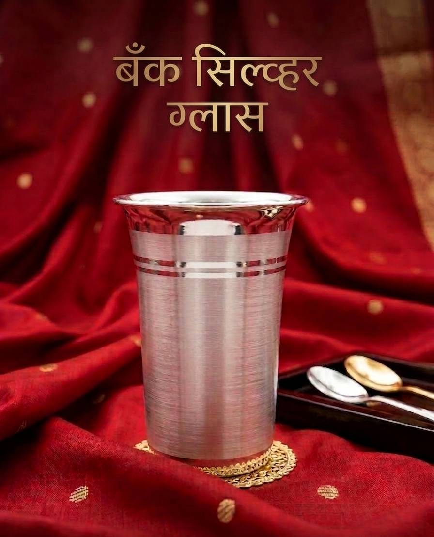 Luxurious Pure Silver Glass showcasing elegant design in Pune