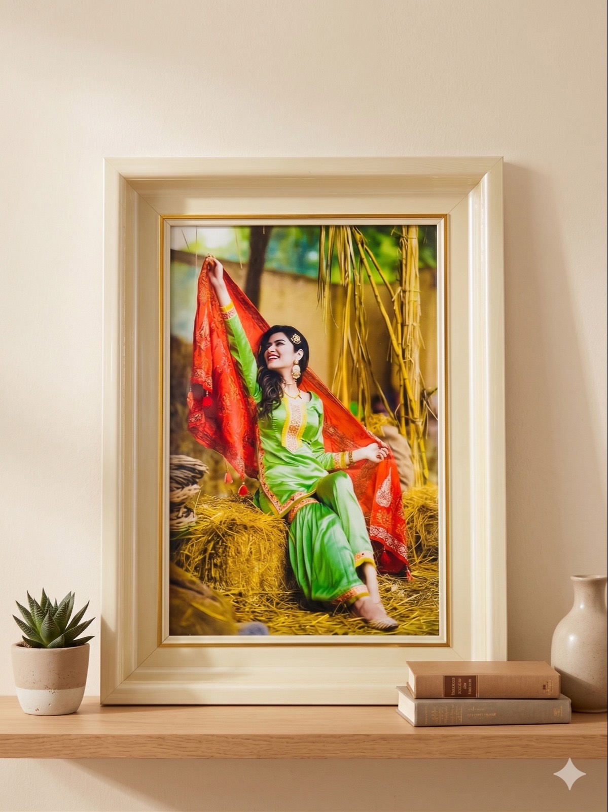STAR STUDIO SAFIDON - Tradition Elegance Framed Portrait in JIND