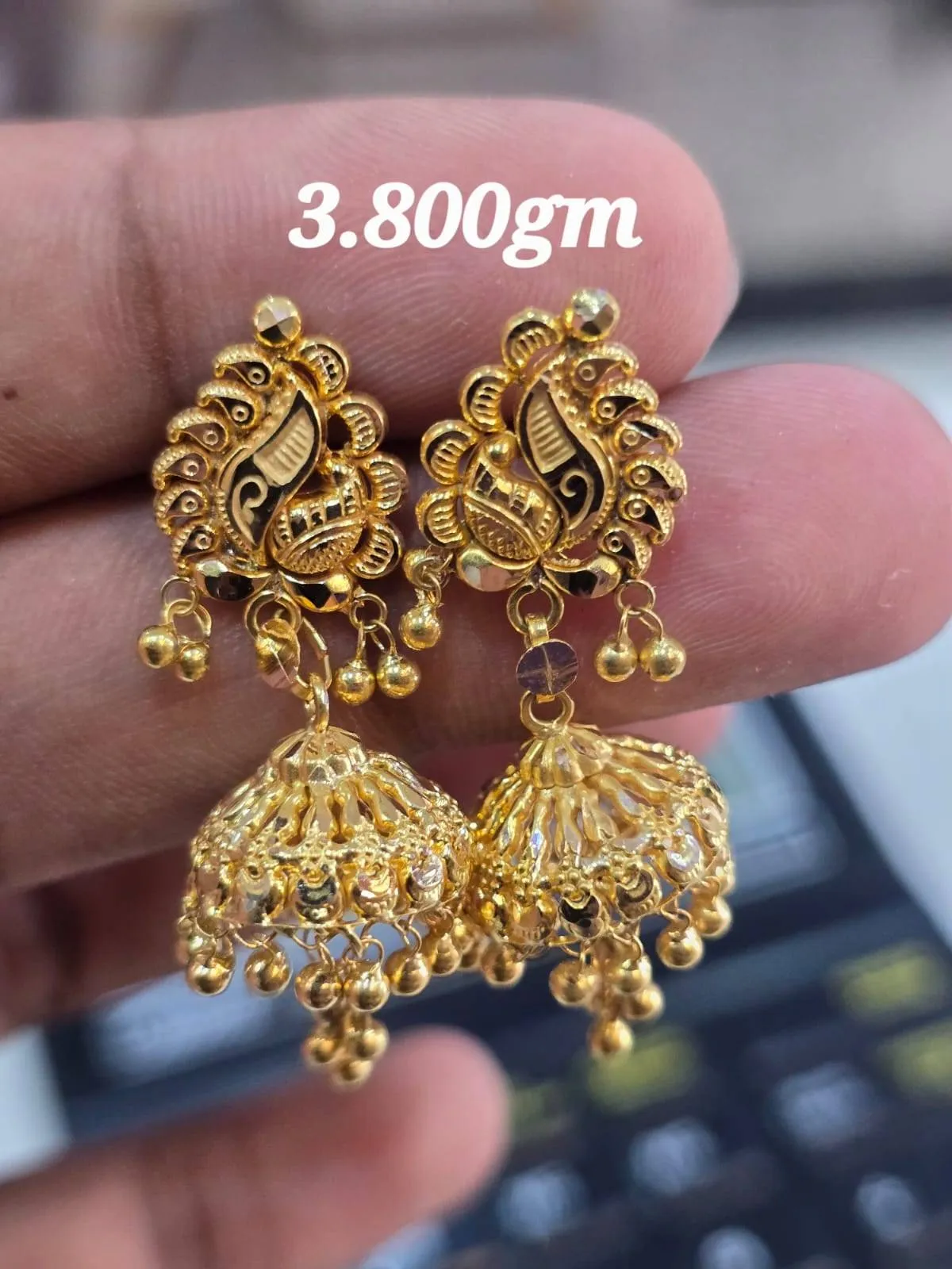  Gold Jhumka Earrings JAWAHARLAL SARRAF 0 0 0 GYANPUR ROAD HOSTEL CHAURAHA GYANPUR BHADOHI UTTAR PRADESH 221304 221304 LANDMARK Hostel Chauraha