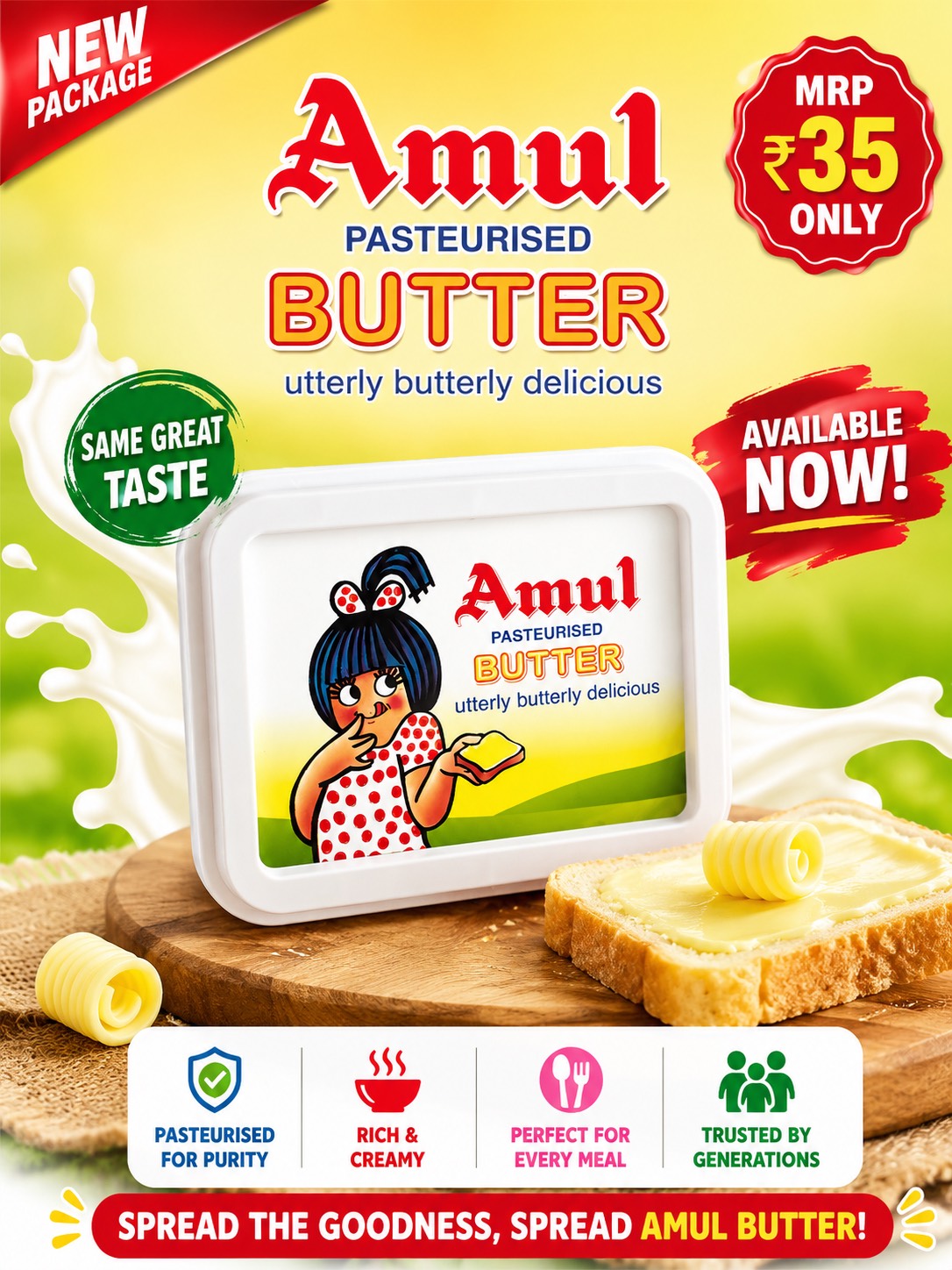 KATARIA GENERAL STORE - Amul Butter in KOTKAPURA