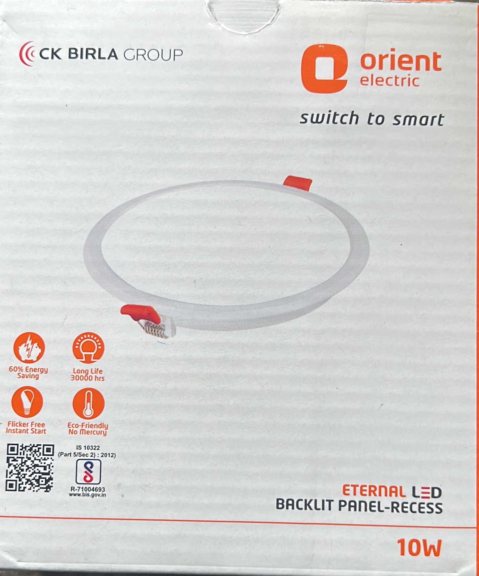 Orient Backlit Panel Light showcasing sleek design in Jammu