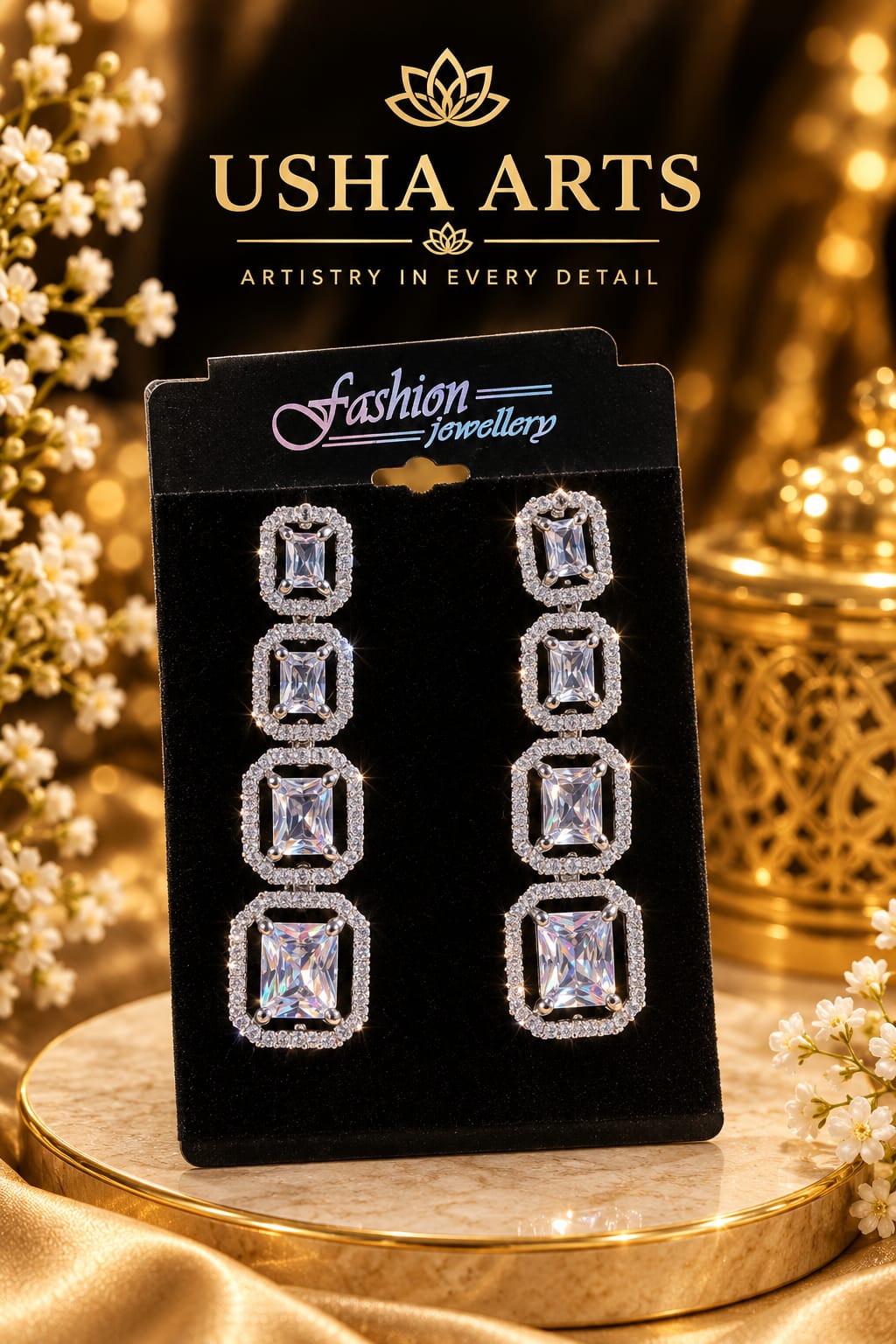 Earrings - USHA ARTS