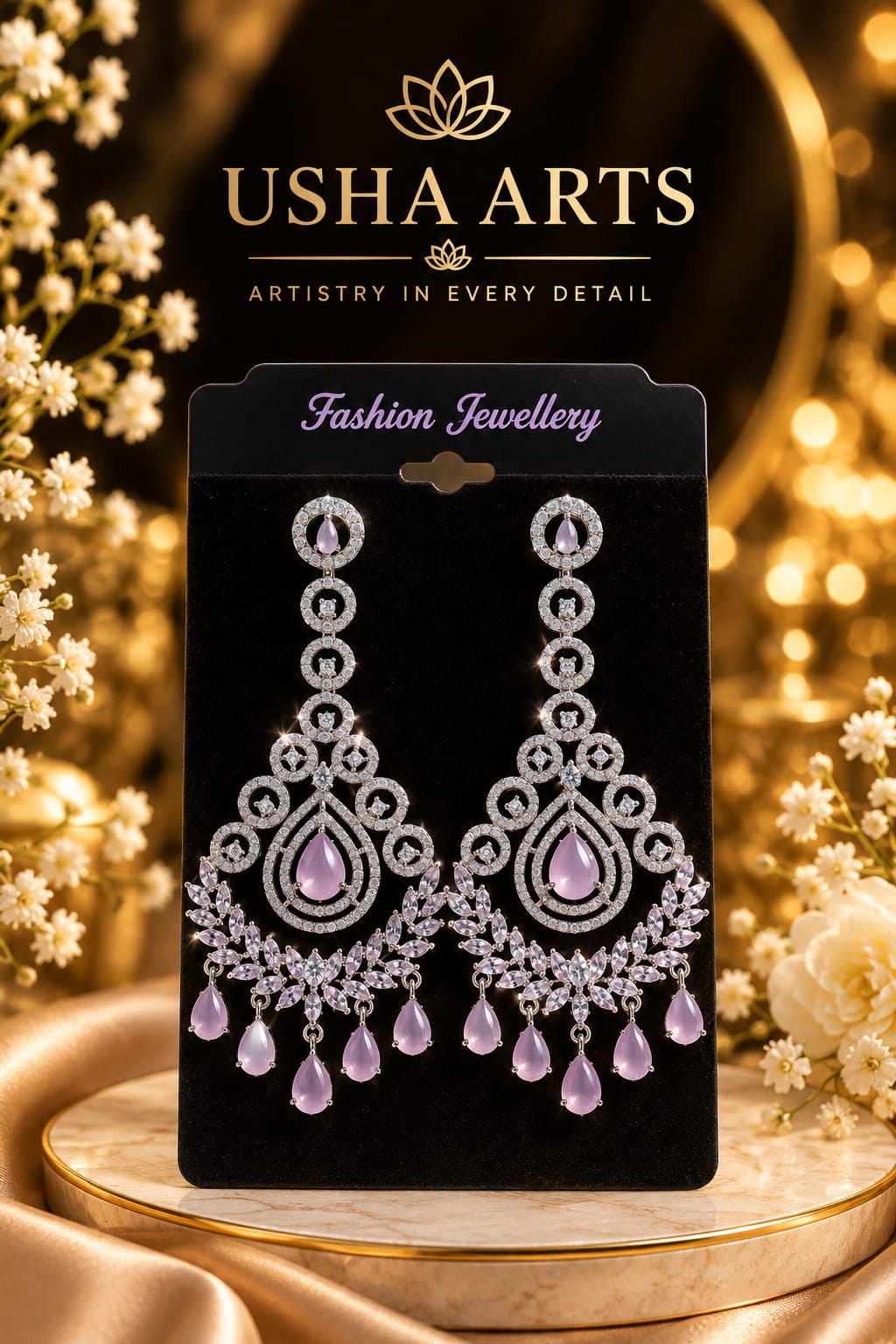 Earrings - USHA ARTS