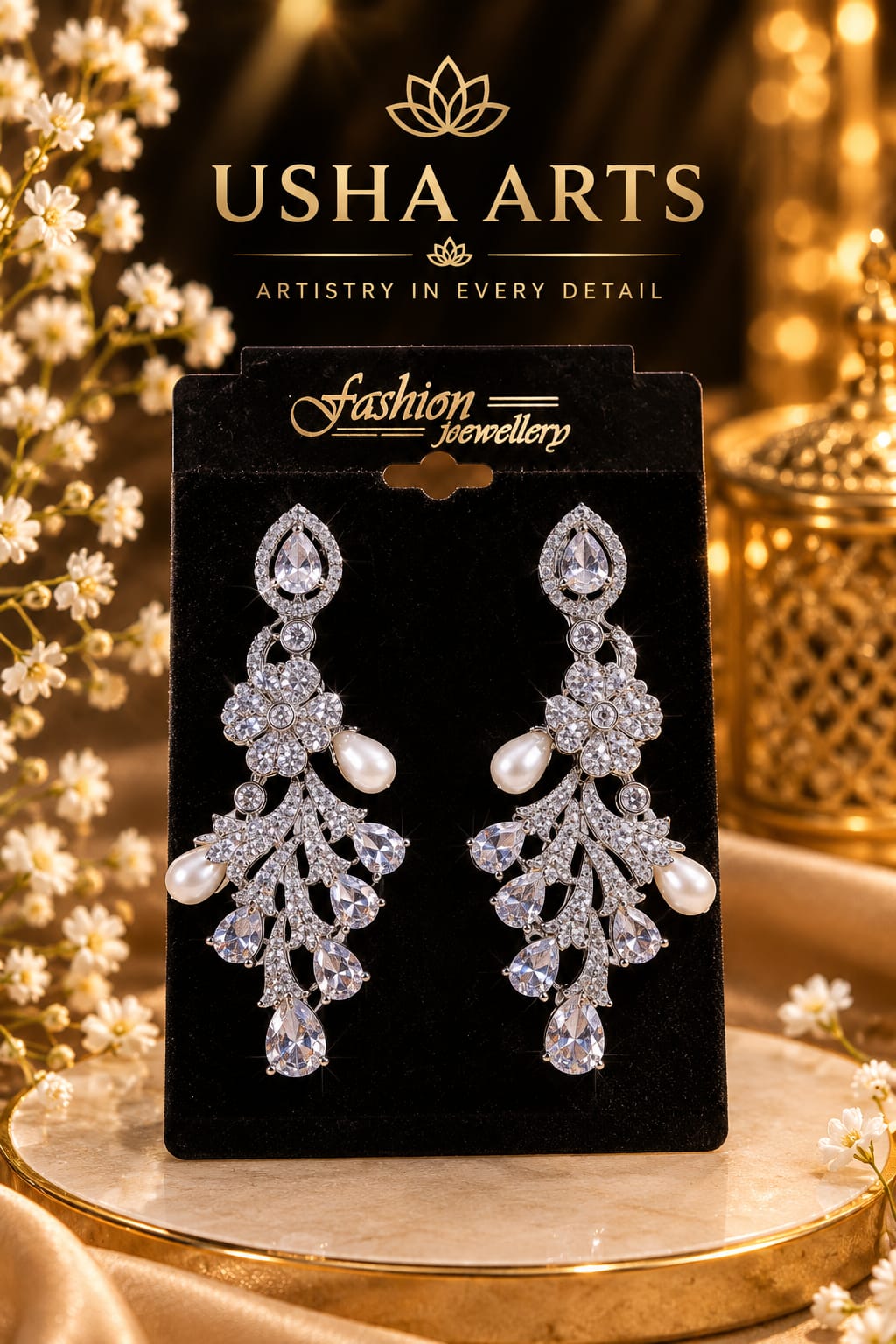 Earrings - USHA ARTS