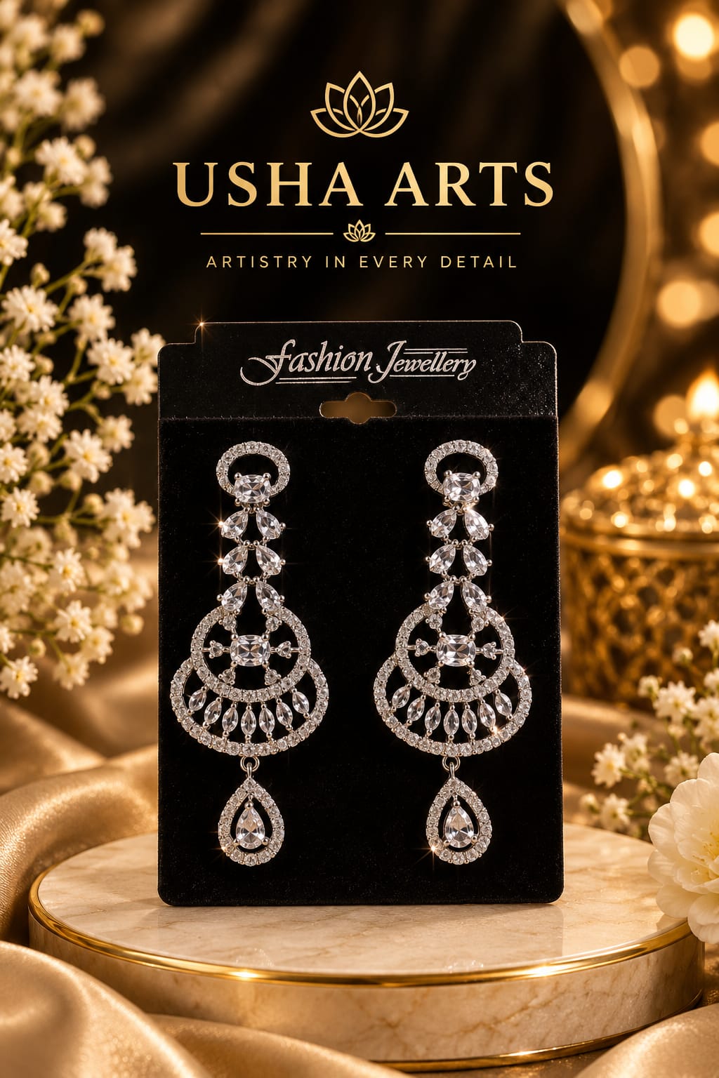 Earrings - USHA ARTS