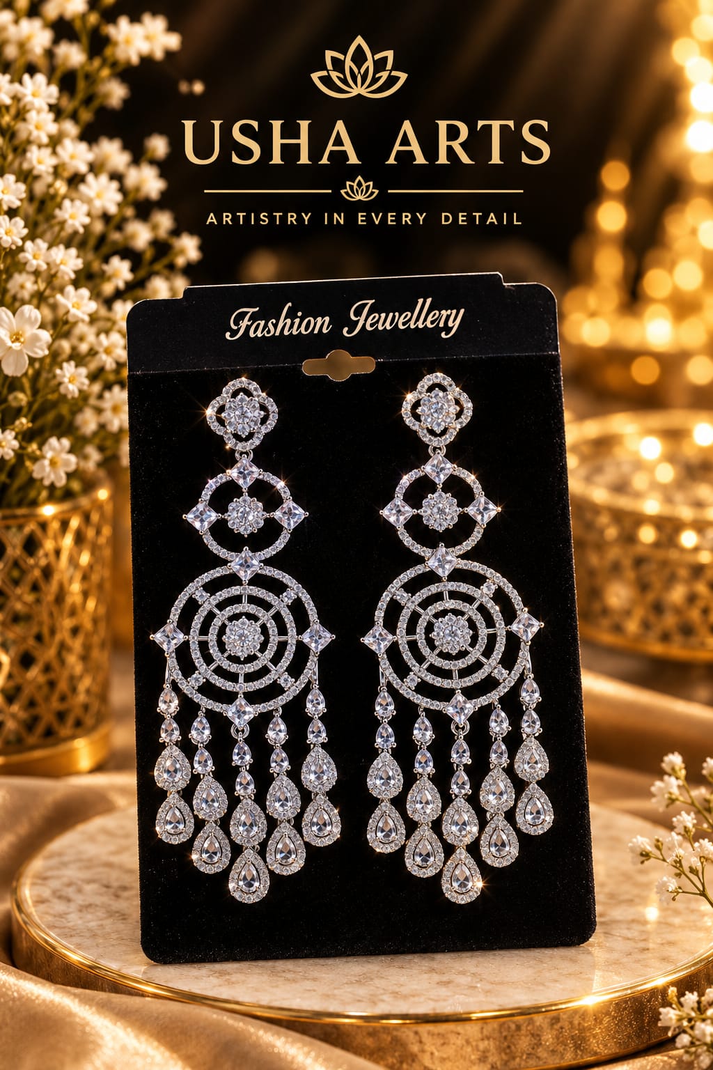 Earrings - USHA ARTS
