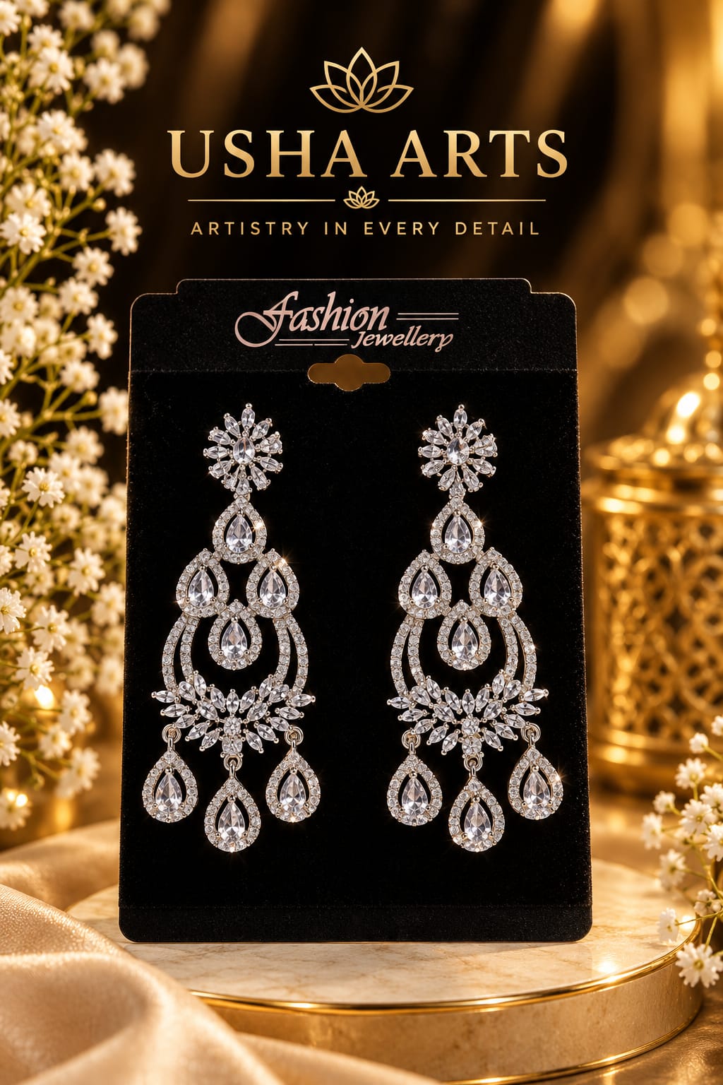 Earrings - USHA ARTS