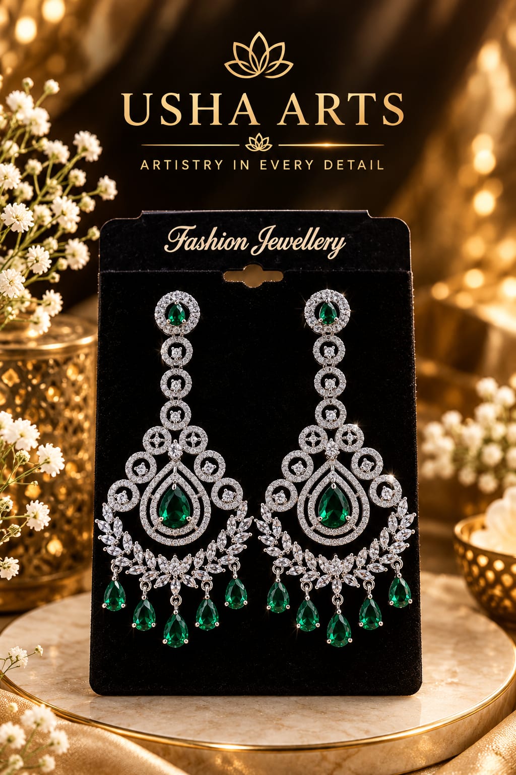 Earrings - USHA ARTS