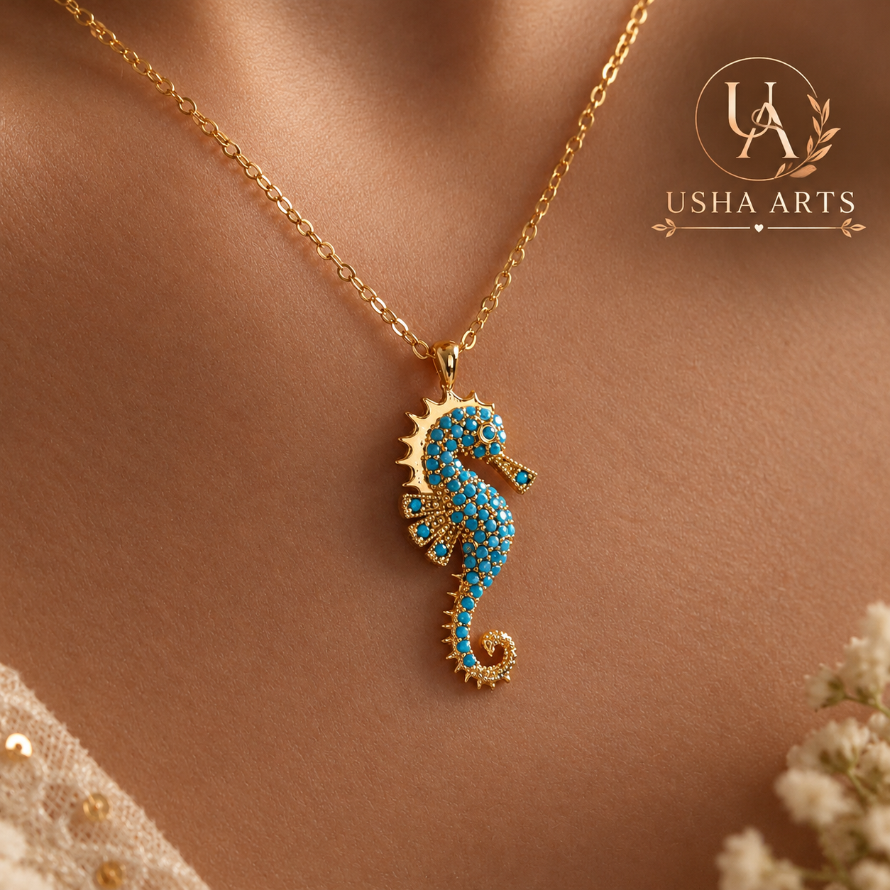 Chain Pendant - USHA ARTS