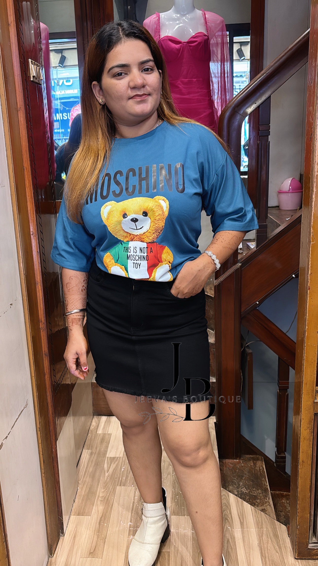 Jeeva’s Boutique - Trendy 3D Oversized T Shirt for Brunch in ULHASNAGAR