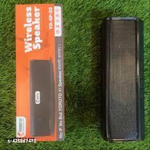 Yoroto Wireless Bluetooth Speaker Powerful Sound featuring a sleek design and clear sound quality, perfect for music lovers i