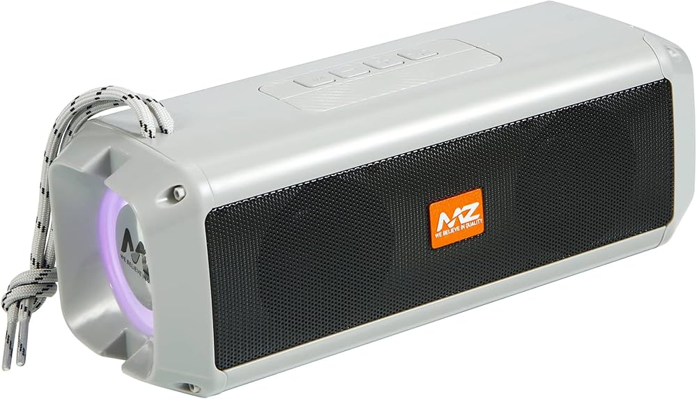 MZ Double Bass M415SP Loud RGB Bluetooth Speaker in YAMUNA NAGAR showing vibrant RGB lighting and sleek design