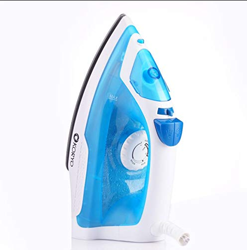 Koryo Steam Iron Press with double spray system designed for efficient ironing, available at Sood Electronics in Yamuna Nagar