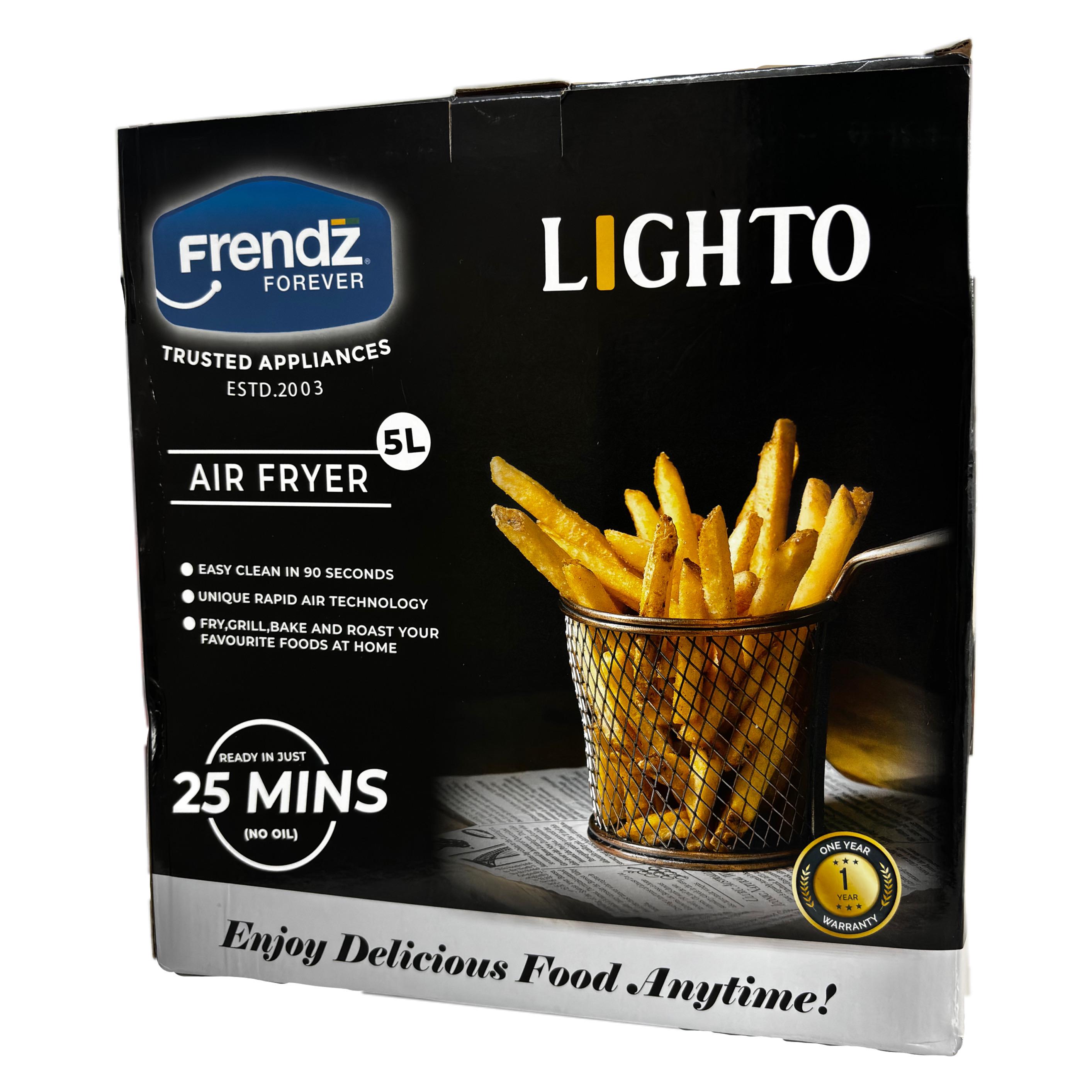  Frendz Airfryer 5L Touch Display in Yamuna Nagar SOOD ELECTRONICS Yamunanagar