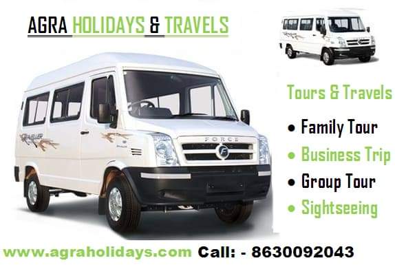 Agra Holidays and Travels - 18 Seater Tempo Traveller for Hire in Agra in AGRA